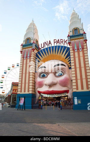 Luna Park, Sydney, Australie Banque D'Images