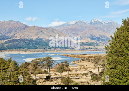 De superbes paysages naturels près de Glenorchy, Nouvelle-Zélande Banque D'Images