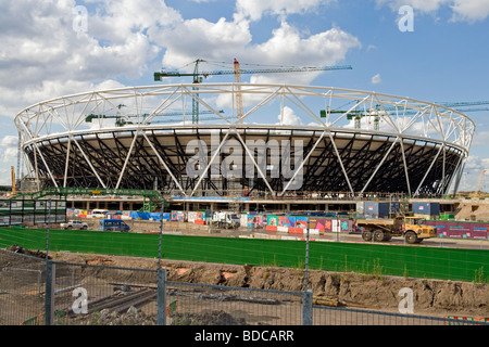 Stade olympique de Stratford London Grande Bretagne Samedi 04 Juillet 2009 Banque D'Images