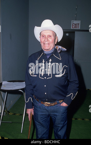 GENE AUTRY - acteur de cinéma de l'Ouest américain et la chanteuse de country Banque D'Images