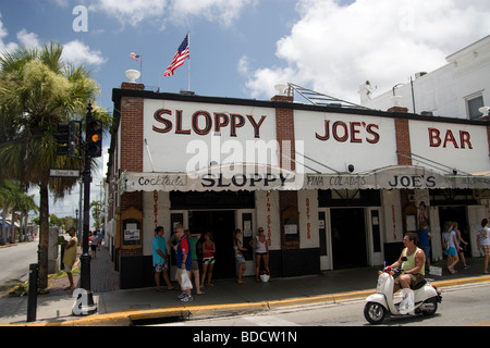 Sloppy Joe's Bar à Key West Banque D'Images