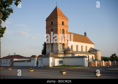 L'évêque de l'Église catholique de Saint Nicolas (1599-1605). Mir, Karelichy Voblast de Hrodna, en Biélorussie,. Banque D'Images