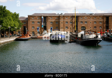 Musée de Docklands sur West India Dock Nord, Canary Wharf, London, UK Banque D'Images