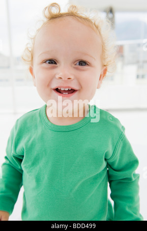 Close-up of a baby boy Banque D'Images