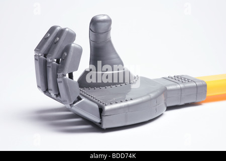 Main de Robot jouet Banque D'Images