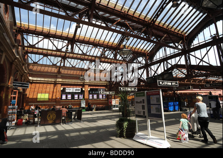 Moor Street Station booking hall à Birmingham England Uk Banque D'Images