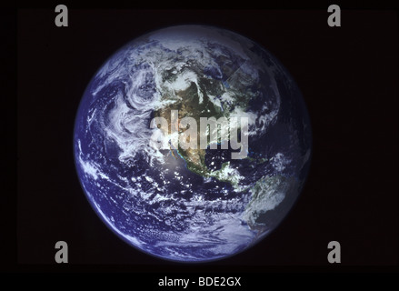 La terre de l'espace. Banque D'Images