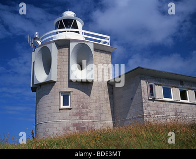 Bull Point Lighthouse, Mortehoe, North Devon, UK Banque D'Images