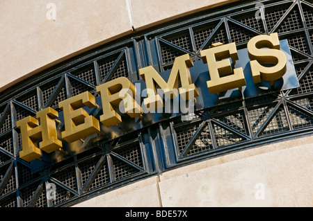 Boutique Hermes sur Boylston street, centre-ville de Boston, Massachussets Banque D'Images