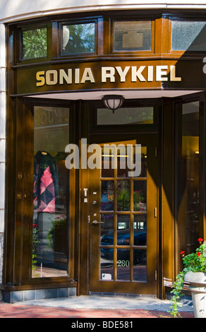 Sonia Rykiel sur Boylston Street Boston Massachusetts Banque D'Images