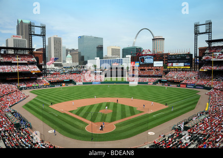 ST LOUIS - le 23 mai : le Stade Busch accueil du Saint Louis Cardinals et de l'emplacement de la All Star Game 2009 Banque D'Images