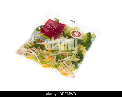 Légumes sautés Banque D'Images