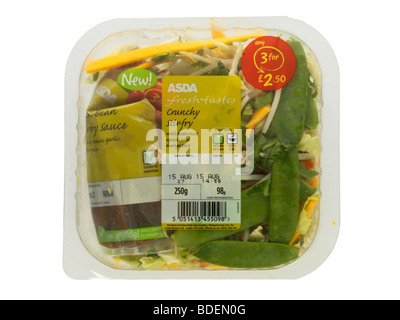 Sauté de légumes et sauce Banque D'Images