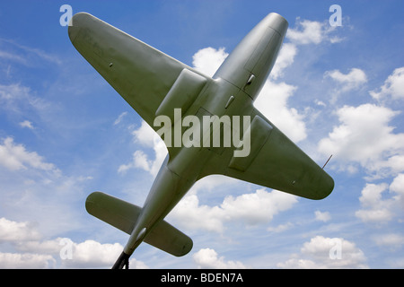Le monument à Sir Frank Whittle à Lutterworth Leicestershire Angleterre Banque D'Images