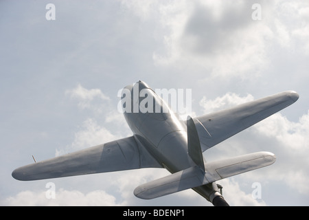 Le monument à Sir Frank Whittle à Lutterworth Leicestershire Angleterre Banque D'Images
