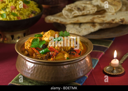 Chicken Jalfrezi Inde Asie du Sud de l'alimentation Banque D'Images