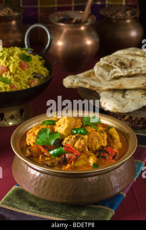 Chicken Jalfrezi Inde Asie du Sud de l'alimentation Banque D'Images