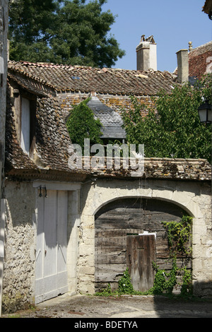 Bastide médiévale d'Issigeac, Périgord pourpre Banque D'Images