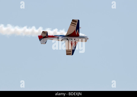 Israël, Massada, la bande d'air contrôlée par la radio internationale de la concurrence d'aéromodèles le 27 juin 2009. Banque D'Images