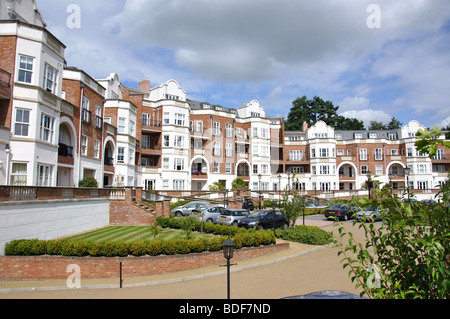 Grand Regency Heights, Ascot, Berkshire, Angleterre, Royaume-Uni Banque D'Images