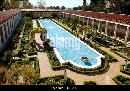 La Villa Getty à Malibu Banque D'Images