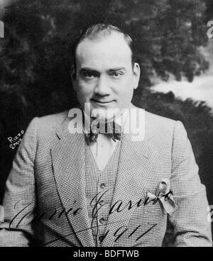 ENRICO CARUSO (1873-1921) ténor italien Banque D'Images