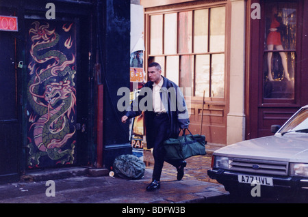 Actions de blocage et deux barils de fumer 1998 Polygram Film avec Vinnie Jones Banque D'Images