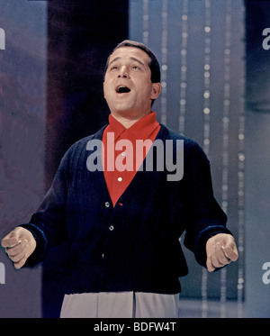 PERRY COMO - chanteur sur 1965 Banque D'Images