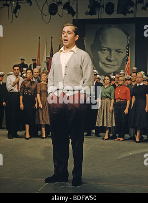 PERRY COMO - chanteur sur 1960 Banque D'Images