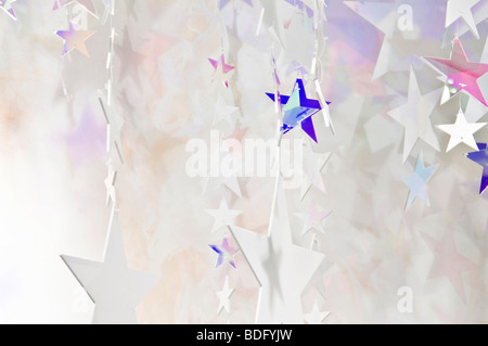 Stars, décoration de Noël Banque D'Images