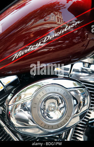 Moto Harley Davidson Banque D'Images