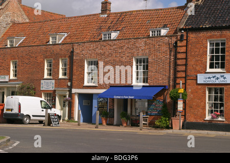 Burnham Market Norfolk UK Banque D'Images