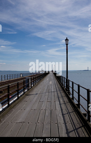 Jetée de Southend on Sea Banque D'Images