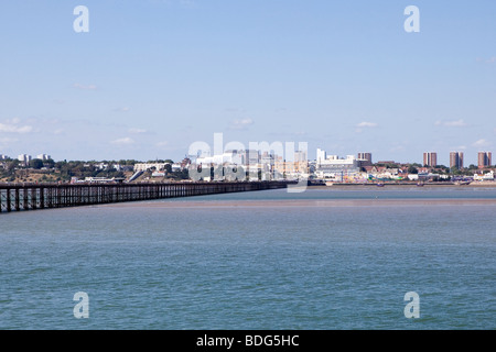 Jetée de Southend on Sea Banque D'Images