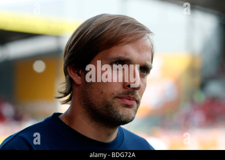 Thomas Tuchel, entraîneur de l'Mainz 05 club de football, Ligue de football match Fussball-Bundesliga 3e journée : FSV Mainz 05 - FC Bavari Banque D'Images