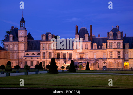 Chateau de Fontainebleau, Paris, France Banque D'Images