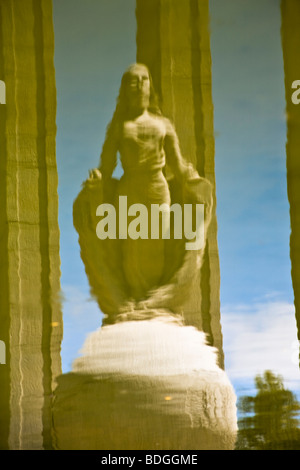 Huguenot Monument, Franschhoek, Western Cape, Afrique du Sud Banque D'Images