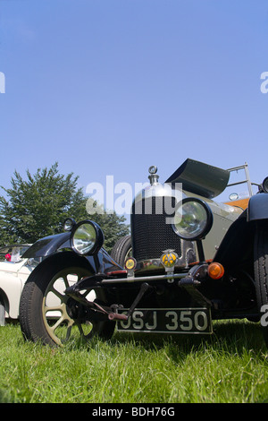 Bullnose Morris Cowley voiture classique à vintage rally dans le Dorset UK Banque D'Images