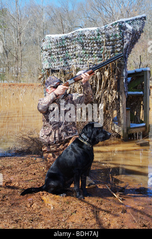 Sweat Chasseresse - Chasse au canard · Traqueur Chasse