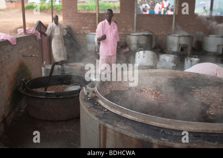 Les prisons du Rwanda contenir des milliers de génocidaires présumés. Banque D'Images