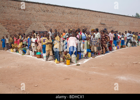 Les prisons du Rwanda contenir des milliers de génocidaires présumés. Banque D'Images