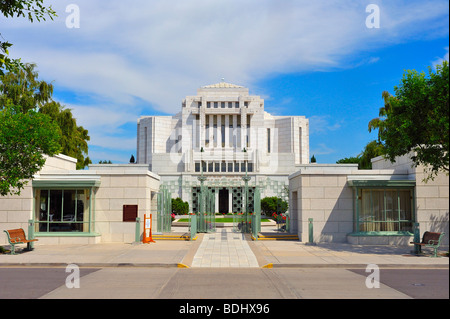 Mormon Temple 09686 Banque D'Images