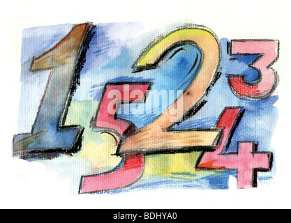 Numéros de Banque D'Images