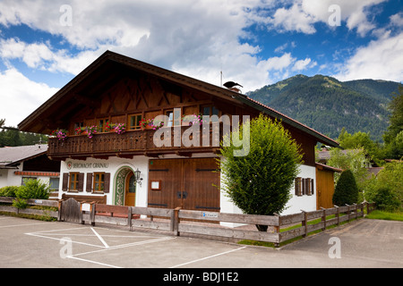 Office de secours en montagne de Grainau, Alpes bavaroises, Allemagne, Europe Banque D'Images