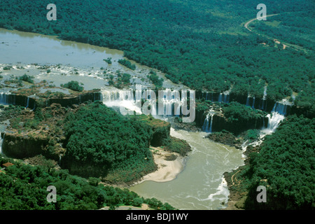 Le Brésil, l'iguacu falls Banque D'Images