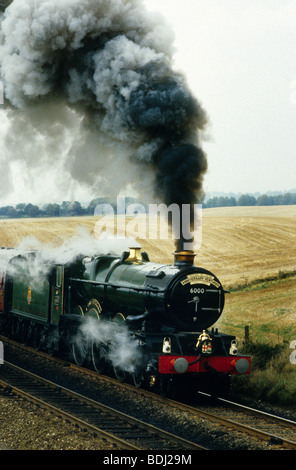 Locomotive à vapeur Great Western King George V en 1981 Banque D'Images