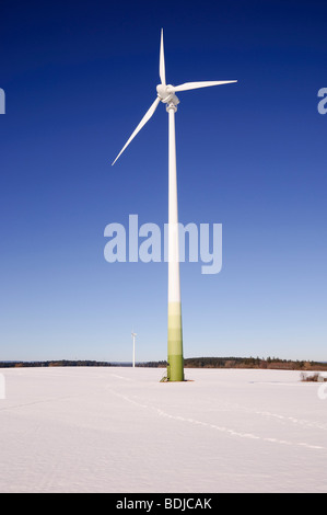 Éolienne, Forêt Noire, Bade-Wurtemberg, Allemagne Banque D'Images