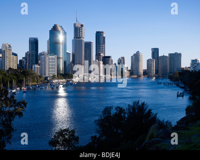 La ville de Brisbane en Australie Banque D'Images