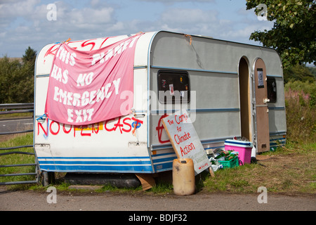 Le climat dans la région de camp de bois, près de Mainshill Doulgas dans Lanarkshire, Écosse, Royaume-Uni. Banque D'Images