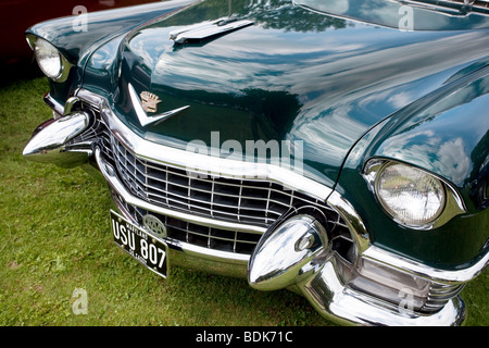 Cadillac. Classic Car Show, Horsted Keynes, West Sussex, England, UK Banque D'Images